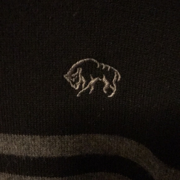 Buffalo David Bitton Men’s Gray/Black Sweater Size XL - Picture 2 of 5